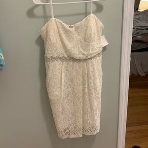 NWT Ivory (more white in color) strapless dress